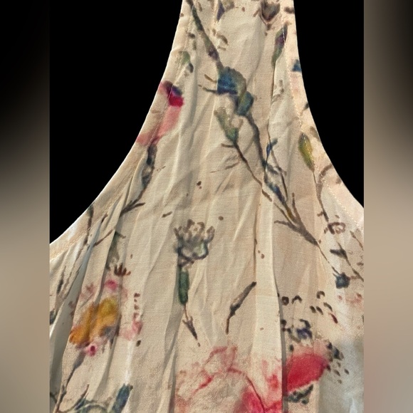 Anthropologie RAGA sleeveless racerback top NWOT size S. Boho floral top - Picture 5 of 8